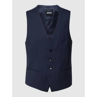 Slim fit vest til jakkesæt i ny uld med stræk