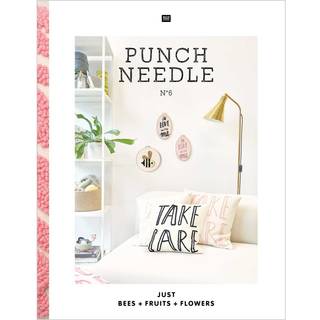 Stickbuch Punch Needle No. 6 Just Bees + Fruits + Flowers