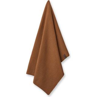 Humdakin Humdakin Knitted viskestykke 45x70 cm Tabacco