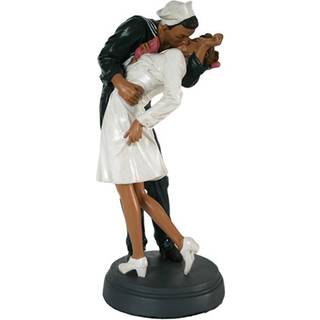Pacific Giftware ubetinget overgivelse WW2 Navy Sailor and Nurse Statue Icon Scene