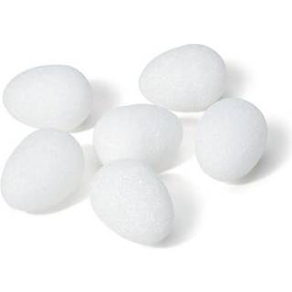 Floracraft Craftfom 6 stykker ?g 1,75 tommer x 2,4 tommer hvid