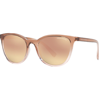 Armani Exchange AX4077SF Asian Fit 82574Z 56 Solbriller Kvinder Brun - Brown - 56mm