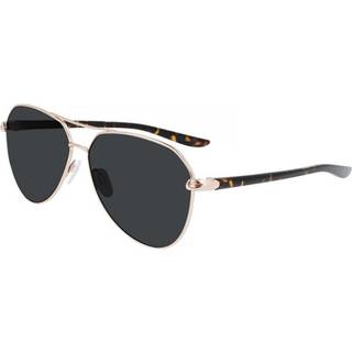 Nike Kvinde NIKE CITY AVIATOR P DM0079 600 Solbriller Metal Guld Grå Pilot Polariseret