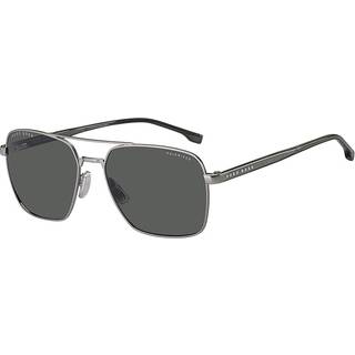 Hugo Boss Mand BOSS 1045/S/IT R81/M9 Solbriller Metal Grå Grå Firkantet Polariseret