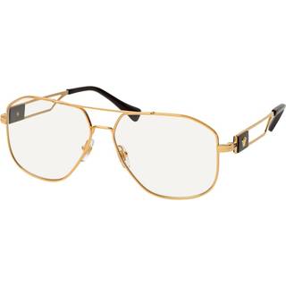 Versace Mand VE1287 1001 Optiske stel Stål Grå Transparent Pilot Normal