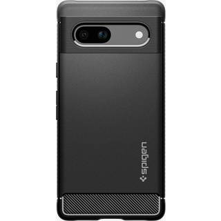 Google Pixel 7A Spigen Rugged Armor Bagside Cover - Sort