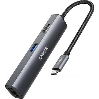 Anker 533 USB-C Hub (5-in-1, Slim) Gray