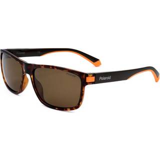 Polaroid PLD 2121/S L9G/SP 58 Solbriller Mænd Tortoiseshell - Tortoise Orange - 58mm