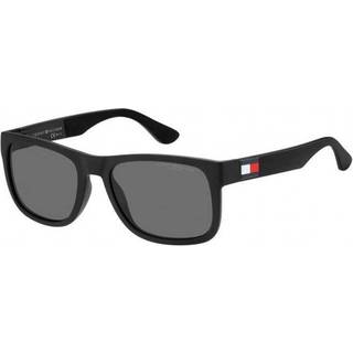 Tommy Hilfiger TH 1556/S 003/M9 56 Solbriller Mænd Black - Matte Black - 56mm
