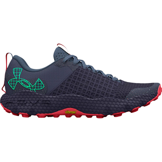 Under Armour HOVR DS Ridge Trail Running Shoe - Grey, Red, Size 7.5 - grey