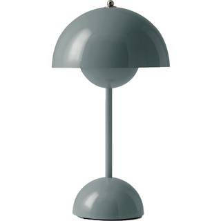 Flowerpot VP9 Bordlampe, Stone Blue, Ø16 cm