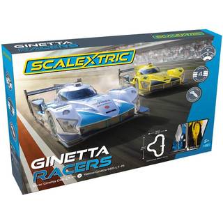Scalextric Racerbane - Time Machine vs KITT
