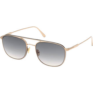 Tom Ford FT0827 JAKE 28B 56 Solbriller Mænd Guld - Shiny Rose Gold - 56mm