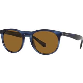 Giorgio Armani AR8149 590133 54 Solbriller Mænd Blue - Striped Blue - 54mm