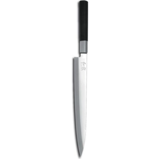 KAI Wasabi black Yanagiba 24 cm - Edelstahlklinge - Griff Kunststoff - Schwarz,Silber