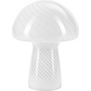 Bordlampe Mushroom Hvid H.32 cm