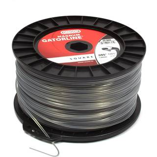 Oregon 22-895 Magnum Gatorline Square Trimmer Line .095-tommer med 685 fod 3 lbs grå