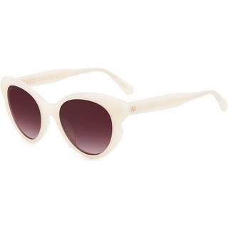 Kate Spade Elina/G/S Asian Fit VK6/3X 53 Solbriller Kvinder Hvid - Frosted White - 53mm
