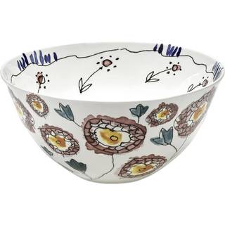 Serax Tableware - 'Anemone Vaniglia' serving bowl in multicolor fine bone china