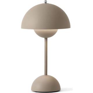 &TRADITION FLOWERPOT PORTABLE VP9 MAT BEIGE M/MAGNET OPLADER BORDLAMPE