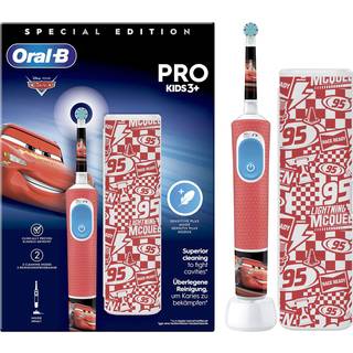 Oral-B Cars PRO El-Tandbørste Til Børn + Etui