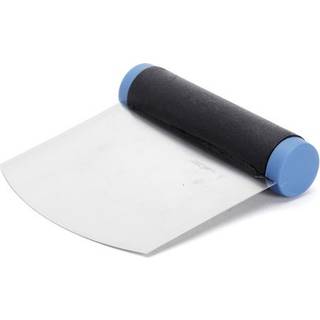 de Buyer Teigschaber flexibel mit runder Kante - Edelstahl - Blau,Schwarz,Silber