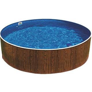 DenForm komplet stålvægspool Ø:460x120 cm