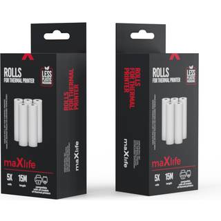 Maxlife ruller til etiketprinteren MXTP-100