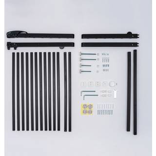 Reer Modular Principle Hybrid Sikkerhedsgitter, Sort