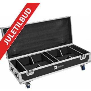 Roadinger Flightcase 8x AKKU IP UP-4 QuickDMX with charging function TILBUD NU