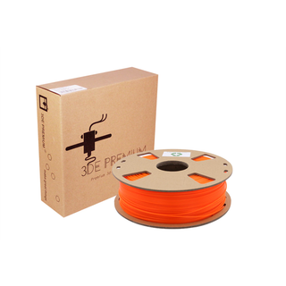 3DE Premium - PLA Fluorescent - Safety Orange - 1.75mm - 1kg