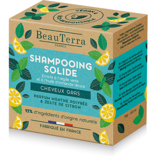 BeauTerra Shampoobar - Oily Hair 75 g