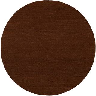 Louise Roe Found 05 Tæppe Ø220 Cm - Uldtæpper Uld Rusty Iron - 10210-8-15