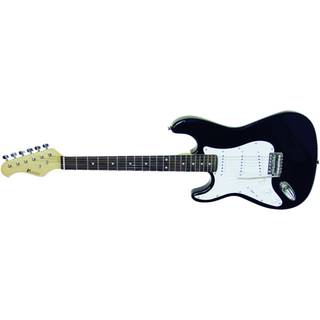 Dimavery ST-203 E-Guitar LH, black TILBUD NU sort
