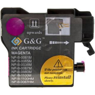 WL Blækpatron magenta 0LC1100M Erstatter LC1100M