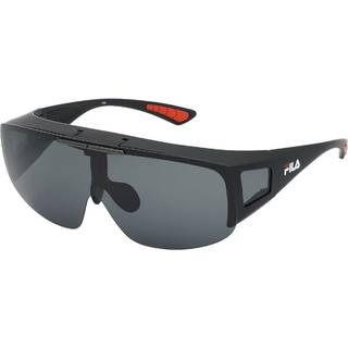Fila SFI126 Polarized U28P 99 Solbriller Mænd Black - Matte Black - 99mm