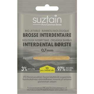 Suztain-Interdental Børste - Mellemrumsbørster - 0.7mm - 10 Stk