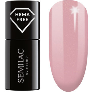 Semilac 376 UV neglelak Hybrid Semillac shimmer Stone Pink Diamond