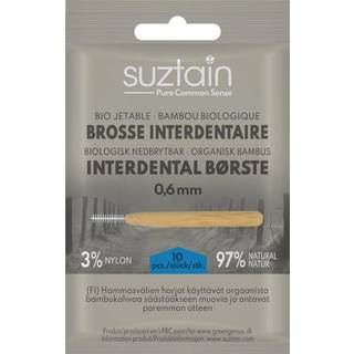 Suztain-Interdental Børste - Mellemrumsbørster - 0.6mm - 10 Stk