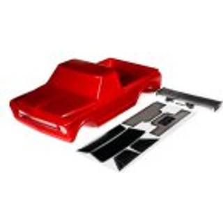 Traxxas - TRX9411R - Body, Chevrolet C10, red (painted) (includes wing & decals) (requires #9415 series body accessories to complete body)