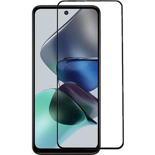 2-PAK SKALO Motorola Moto G23 FULL-FIT Hærdet Glas Skærmbeskyttelse