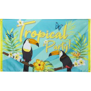 Tropical party flag