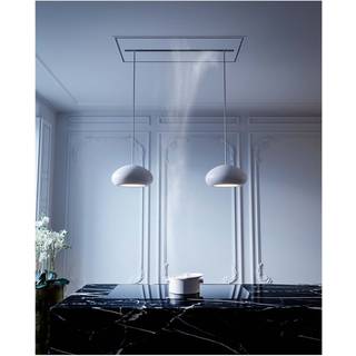 Witt Mercury White Loftintegreret emhætte inkl. 2 nedhængte lamper