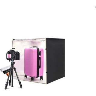 Transportabelt Fotostudio Kit med belysning - 80x80cm
