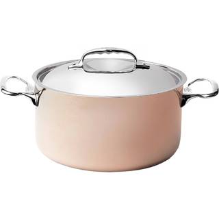 de Buyer Inocuivre Bratentopf 24 cm / 5,4 L - Kupfer mit Edelstahlgussgriffen