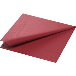 Bordeaux servietter 20 stk. - Duni 33 x 33 cm.