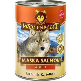 WolfsBlut Alaska Salmon Adult dåsemad, 395g