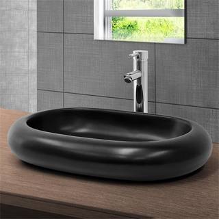 Keramisk håndvask til bordplade 630 x 420 mm