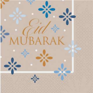 Servietter Eid Mubarak