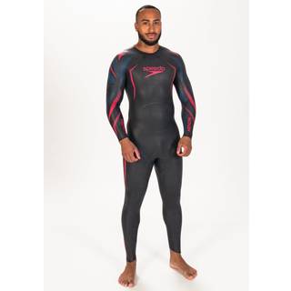 Speedo våddragt til mænd - Xenon - Sort/rød